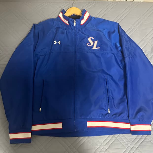 XL) 삼성라이온즈 언더아머 잠바