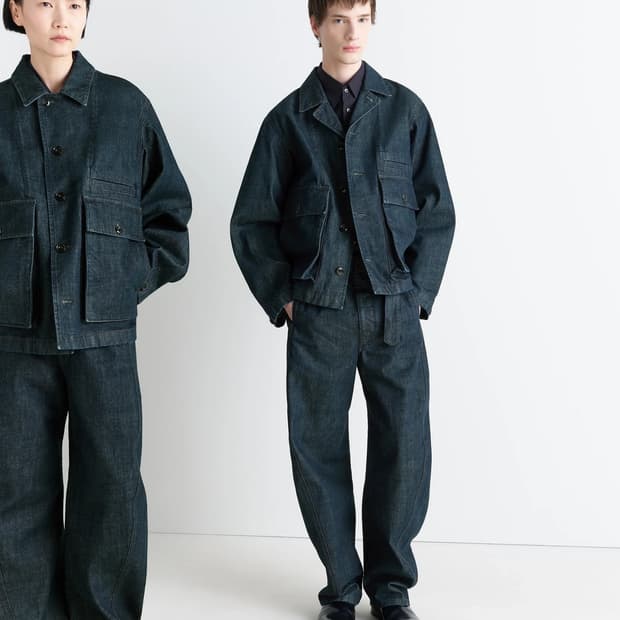 르메르 23ss 데님 박시 자켓