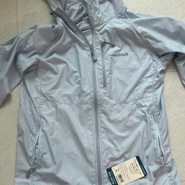 (w) 몽벨 바람막이 자켓 윈드 블라스트 라이트 블루 