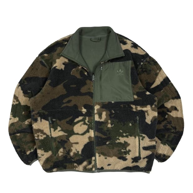 아디다스 카모 리버시블 플리스