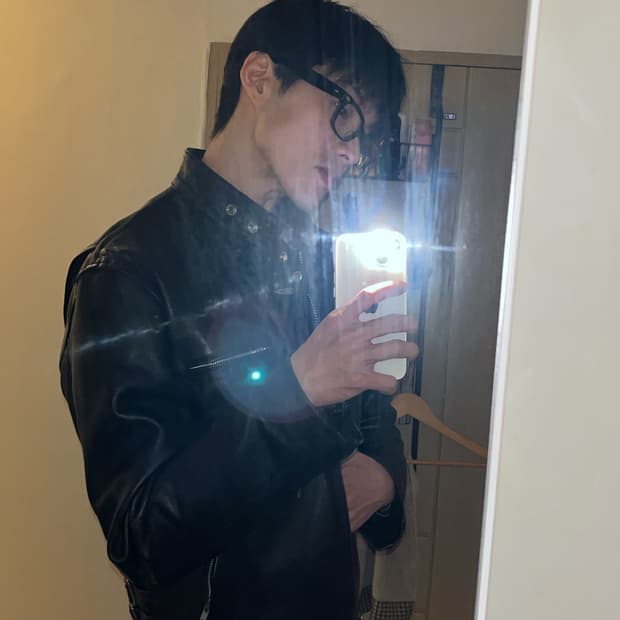 카페레이서 자켓 소가죽 카우하이드