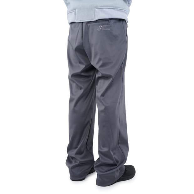 지초이 AW25 ZIP TROUSERS CHARCOAL