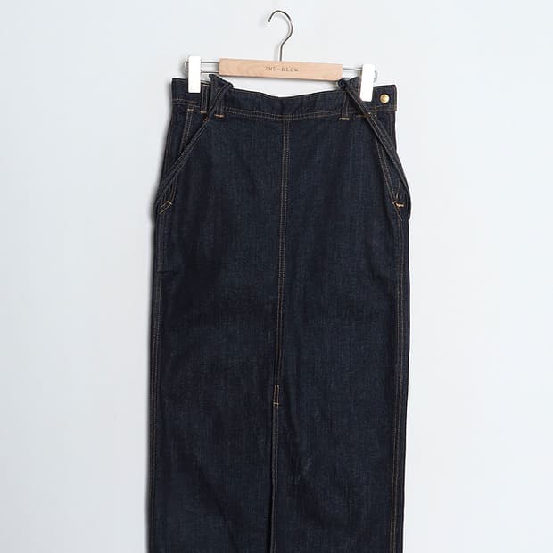  SOMETHING by EDWIN Suspender Skirt (27)
