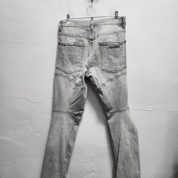 디스퀘어드2 스틸로고 그레이 팬츠 