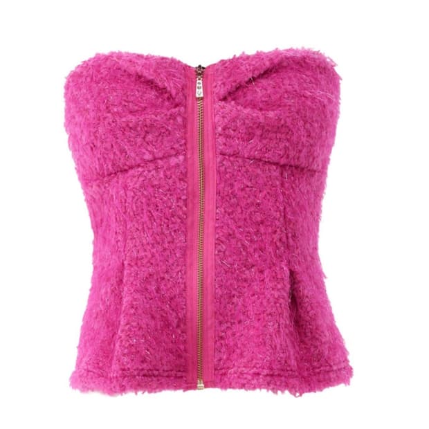 베이비메탈클럽 베메클 부클 베이비 튜브 탑 체리핑크