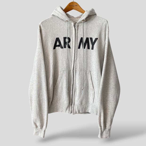 (M)미군 ARMY 스웨트 후드집업