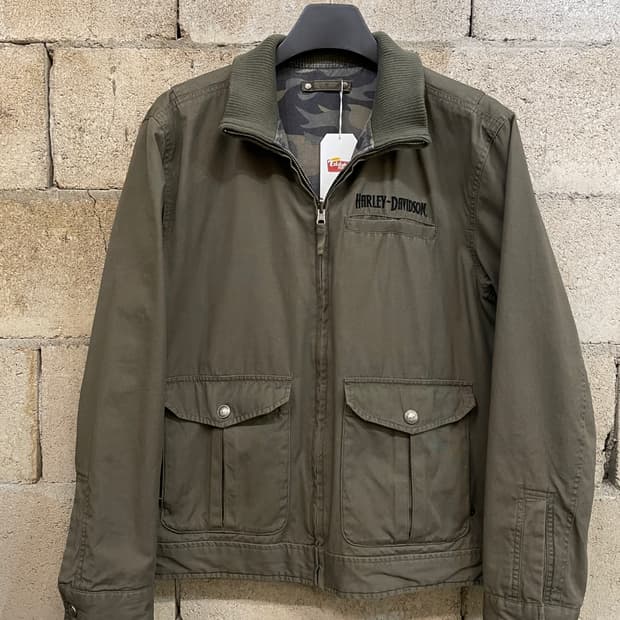 할리 데이비슨 리버시블 자켓 