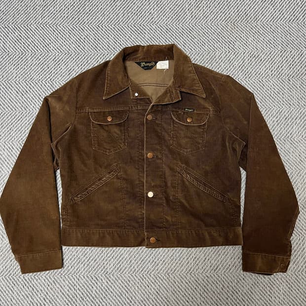 70s 랭글러 코듀로이 자켓 L