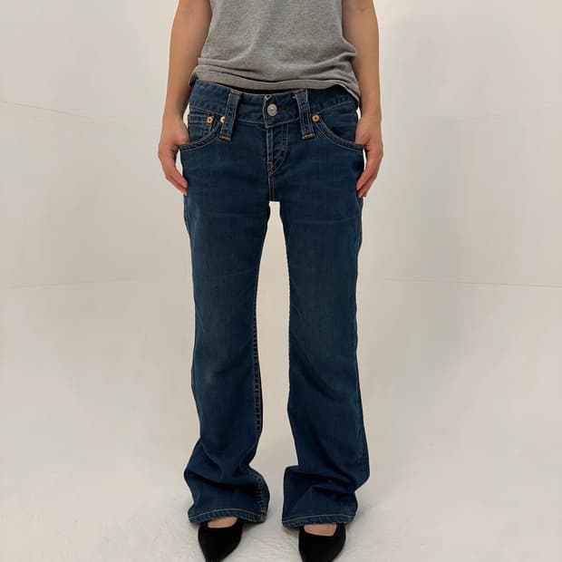 Levi's 리바이스 로우라이즈 부츠컷 데님 팬츠(핏이 진짜 예뻐요)