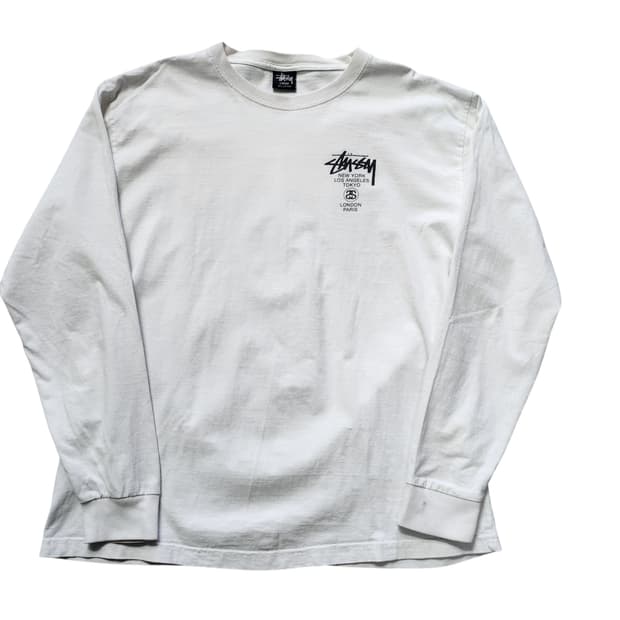 스투시 롱슬리브