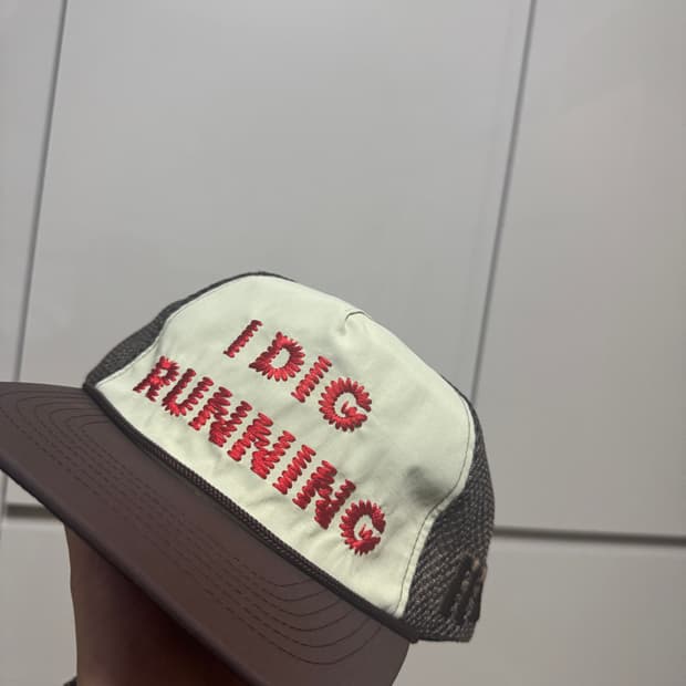 알렉스조노 I DIG RUNNING 러닝캡 볼캡 