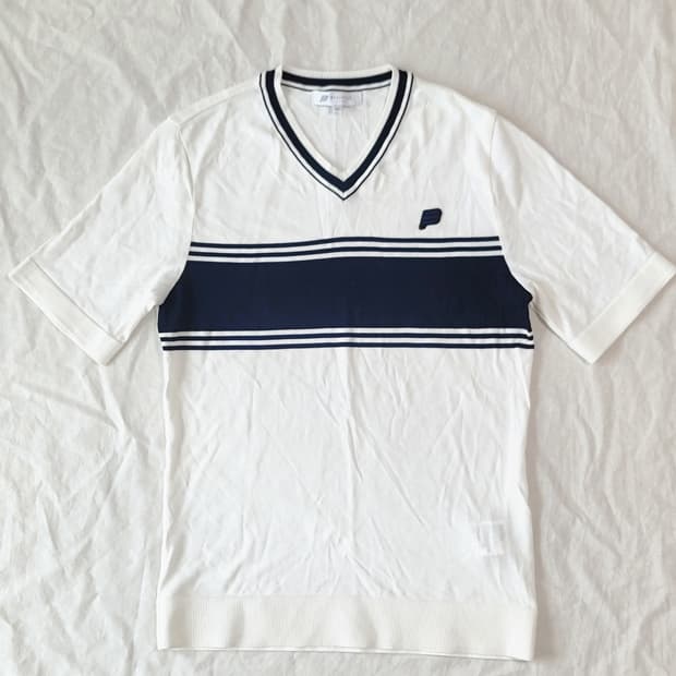 BEANPOLE 빈폴스포츠 브이넥 반팔 티셔츠