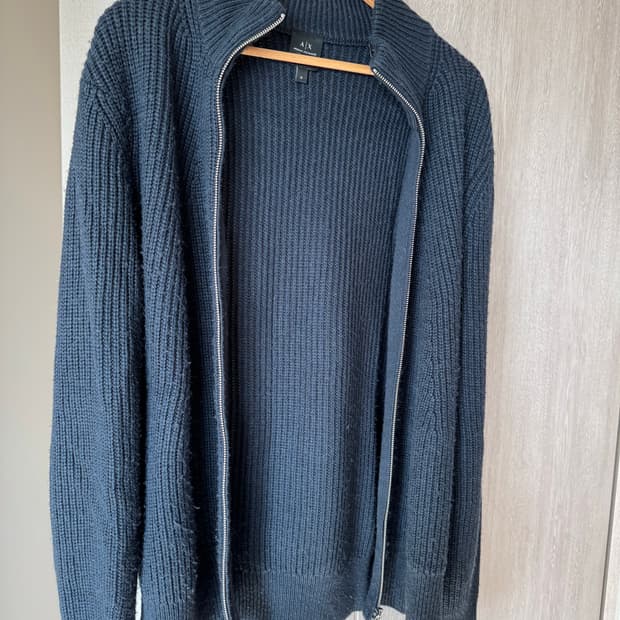 아르마니 익스체인지 집업 가디건