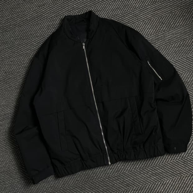 지오지아 신슐레이트 박시핏 패디드 항공 블루종 MA-1 점퍼y 4803