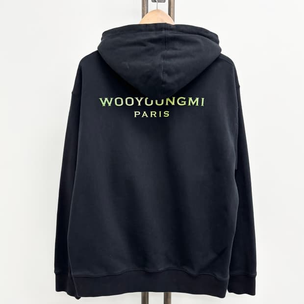 [50]우영미 백로고 후드티