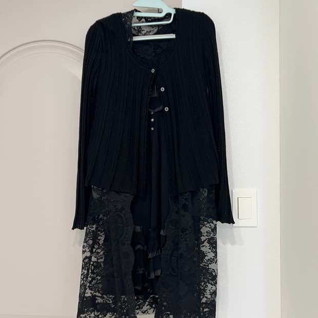 페어리,고딕, 공겜여주 st 블랙 일본 빈티지옷  일괄(5p)처분