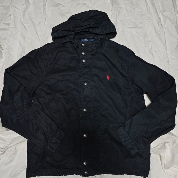 00s 폴로랄프로렌 두산정품 후드 자켓 바람막이 M