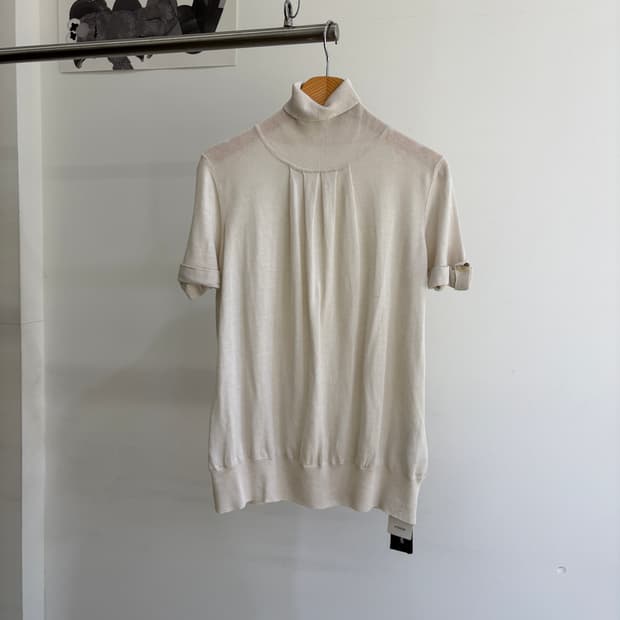 LAUTREAMONT 니트 반팔 티셔츠