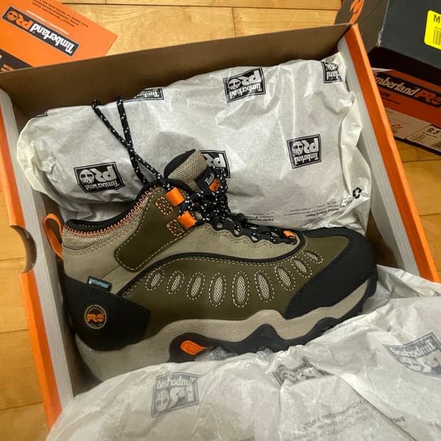 팀버랜드 프로 머드슬링어 스틸토 워크부츠