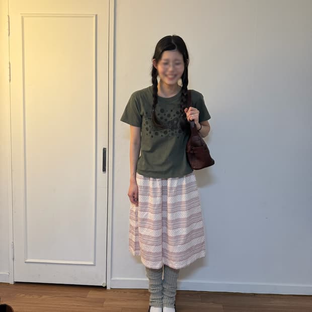 Vintage Dot Skirt