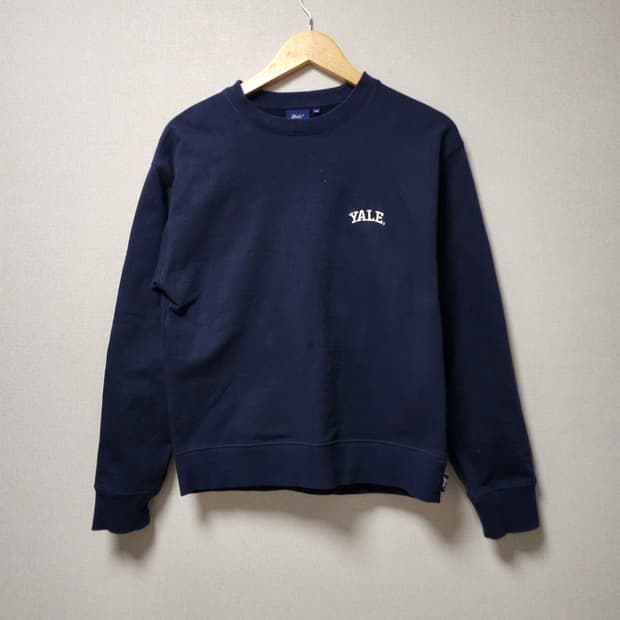 [S] 예일 YALE 네이비 맨투맨