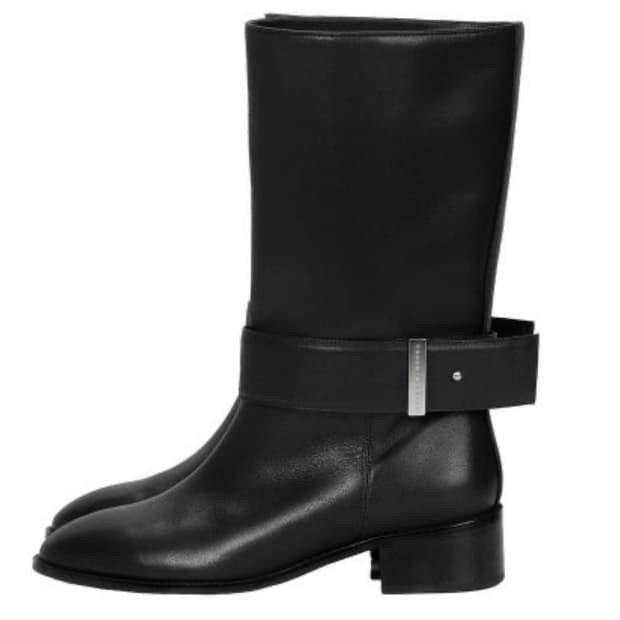 트리밍버드 벨티드 미들 부츠 235