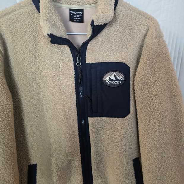 디스커버리 아동용 롱 플리스자켓 