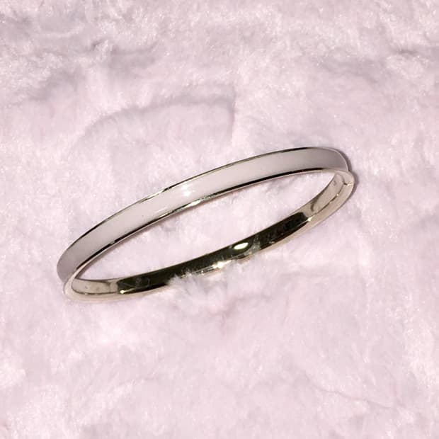 핑크 골드 뱅글 팔찌 갸루 y2k 헤이세이