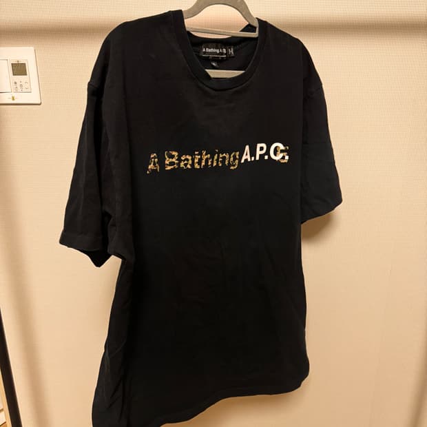 베이프XA.P.C 반팔티셔츠 (XL)