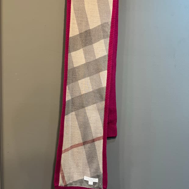 버버리 주니어 머플러