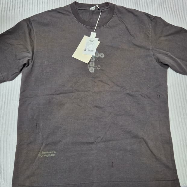 폴리테루 플로럴 크로스 반팔