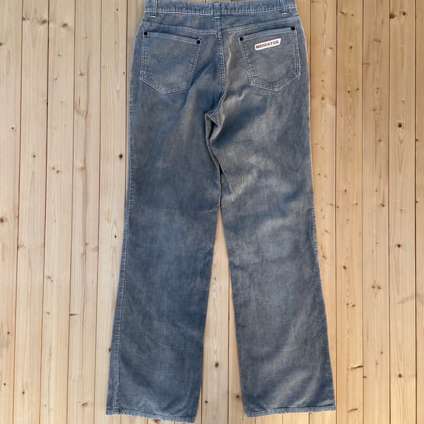 Mercattus 코듀로이 그레이 팬츠 J0732