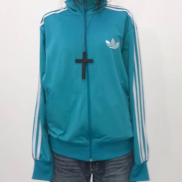 adidas Originals Track Top Mint Blue