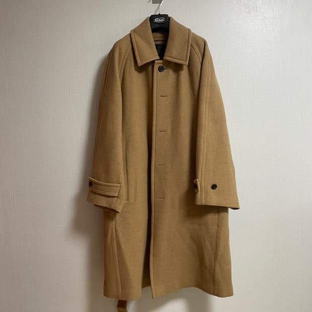 [46]송지오옴므 벨티드 발마칸 코트