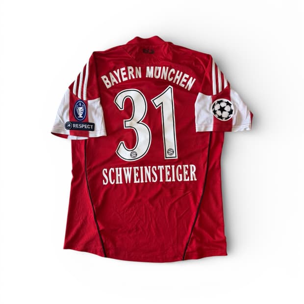 [해외M]10-11 바이에른 뮌헨 홈 슈바인슈타이거유니폼