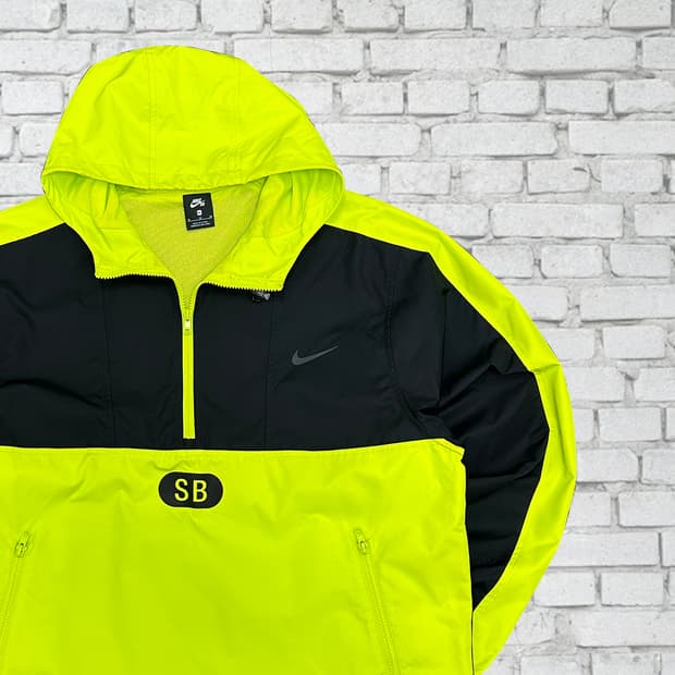 나이키 SB 형광 후드 아노락 XL