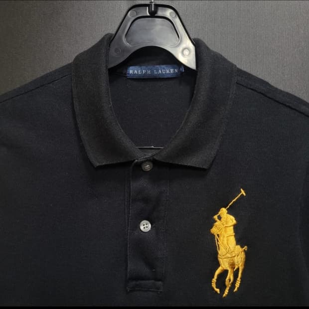 폴로 금장 빅포니 반팔 
