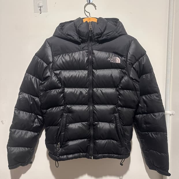노스페이스 후드 패딩