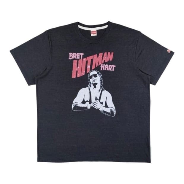 하미지 WWE 브렛 히트맨 하트 반팔 티셔츠 XXL