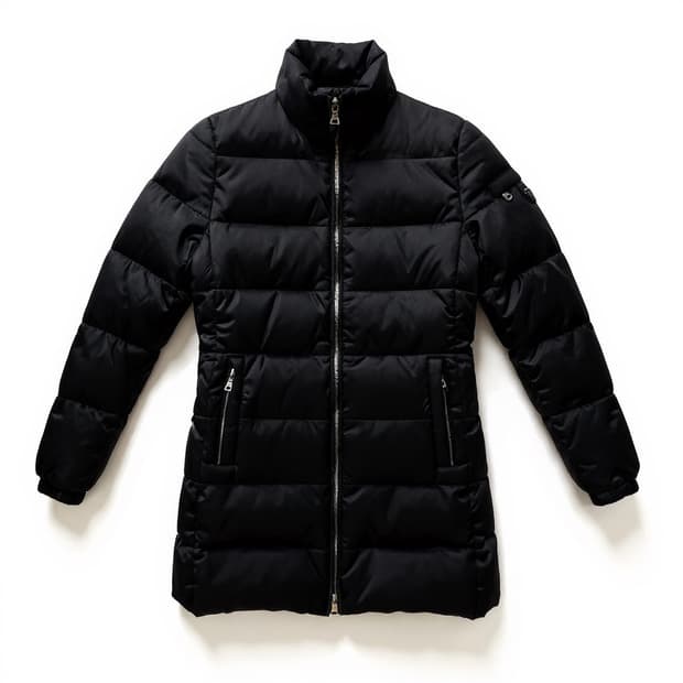 Prada 프라다 삼각로고 롱패딩 S