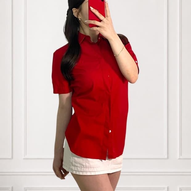 폴로 버건디 셔츠