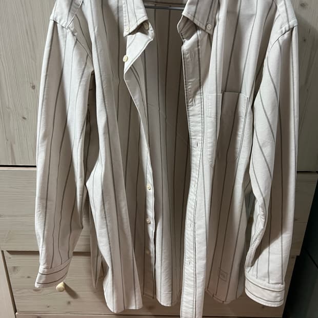 유니클로 jwa 옥스포드 오버사이즈 셔츠 L