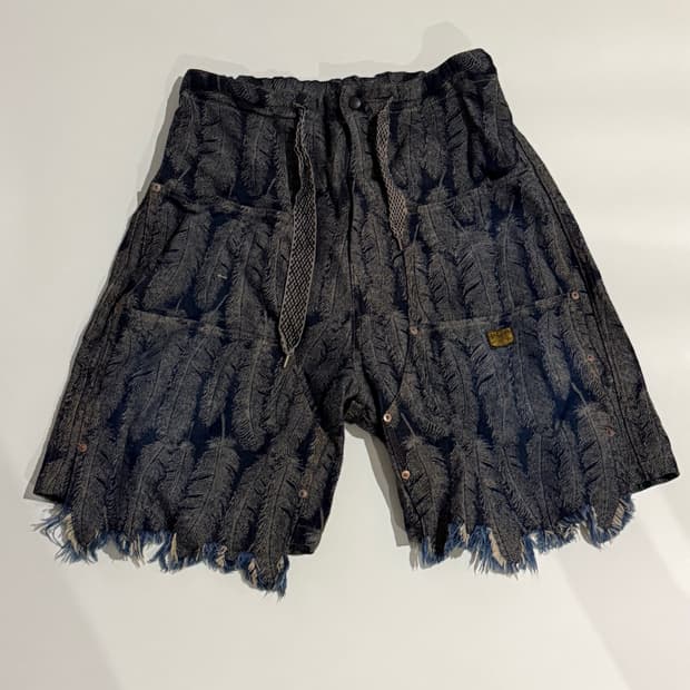 [4] 캐피탈 맥파이 페더 다크인디고 쇼츠