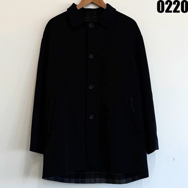 크리스찬 디올 무슈 스포츠 라인 울 코트 95 0220 