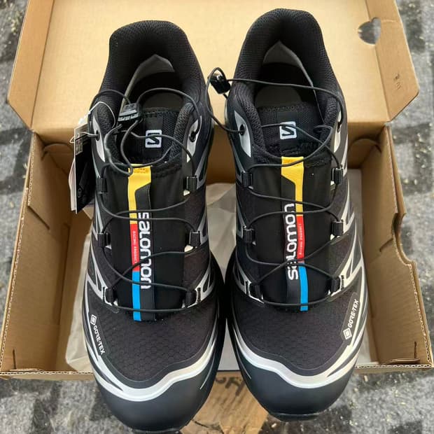 살로몬 XT-6 고어텍스 블랙 실버