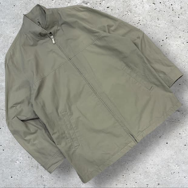 [L] 입생로랑 폴리 카키색 봄버 자켓 C12