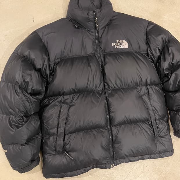 빈티지 노스페이스 눕시 700 블랙