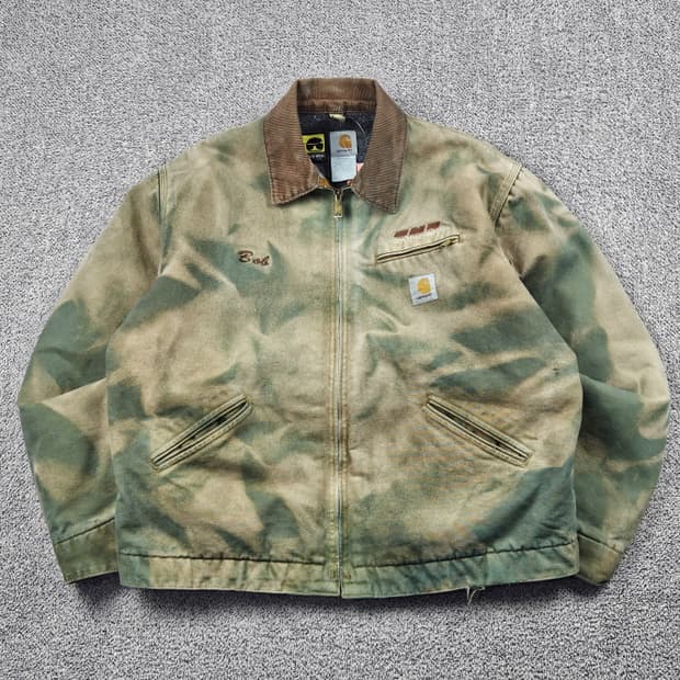 칼하트 J01 디트로이드 다잉워시드 커스텀 자켓 ( 50 )/ 10019