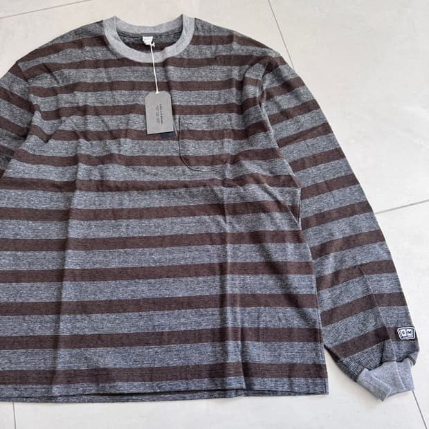 LONG SLEEVE TEE 포켓 긴팔 티셔츠