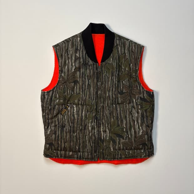 90s Golden Retriever 리얼트리 리버시블 베스트